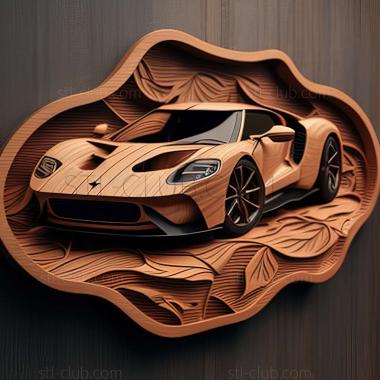 3D мадэль Ford GT (STL)